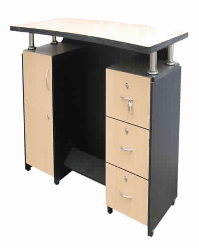 Office Table Desk- Storage Dask